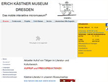 Tablet Screenshot of erich-kaestner-museum.de